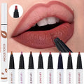 Liquid Lipliner Pencil Matte Soft Lip Liner Stick Long Lasting Lips Cosmetic Tools Quick Drying Smudge Proof Natural Lipstick